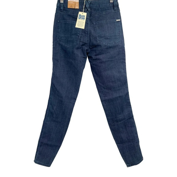 Prana Oday Skinny Jeans Stretch Mid Rise Blue Indigo Size 2/26 - Picture 5 of 10